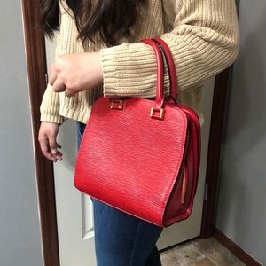 Red Fashion Handbag